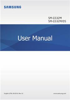 Samsung Galaxy J2 Prime manual. Camera Instructions.